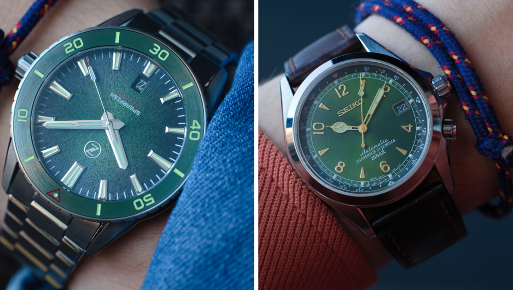Green dials and what the hell to pair them with